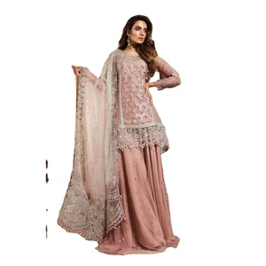 Vêtements indiens et pakistanais de fête du Pakistan Robe d'excellente qualité Shalwar Kameez par WS INTERNATIONAL Nouvelle robe en couleur - Product Image 1