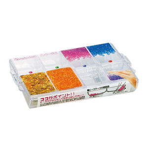 Inomata custodia perline trasparenti per l'organizzazione di gioielli - Product Image 1