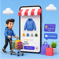 Plataforma Moderna de Comercio Electrónico, Gestión de Inventario, Seguimiento de Existencias, Análisis de Interacción con el Cliente, Compras Seguras, Android, Mac