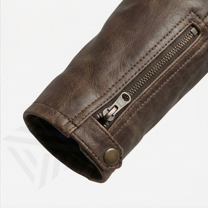 Chaqueta de Motociclista de Cuero Genuino para Hombre de la Mejor Calidad, Nueva Colección de Invierno, Chaquetas de Motocicleta con Protecciones Desmontables Personalizadas - Product Image 6