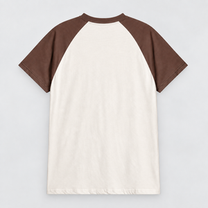 Men's 100% Cotton <b>Raglan</b> <b>Sleeve</b> <b>T</b> <b>Shirt</b> O Neck Short <b>Sleeve</b> Casual Tee Blank Pattern - Product Image 1
