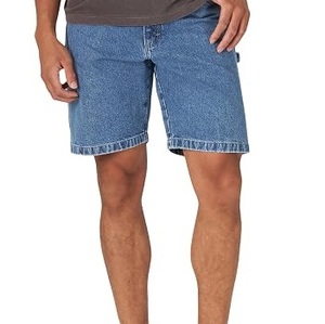 Shorts en jean pour hommes, fabriqués en usine, design personnalisé, votre propre logo, shorts en jean pour hommes en coton, shorts en denim. - Product Image 3