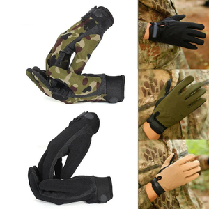 Gants de chasse imprimés camouflage, tactiles, antidérapants, pour la randonnée en plein air, le tir, gants tactiques, fournisseur en gros OEM - Product Image 6