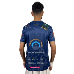 เสื้อยืดพิมพ์ลายแบบซับลิเมชั่นคุณภาพสูงลดราคาพิเศษ เสื้อยืดซับลิเมชั่นทั้งตัว พิมพ์ลายตามสั่ง เสื้อยืดลำลองผู้ชายแบบซับลิเมชั่น - Product Image 2