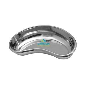 High Quality 6 Inch Stainless Steel Kidney Tray Manual Surgical Holloware Instruments for Kidney Dish - Product Image 1