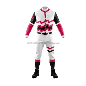Uniforme de Béisbol de Estilo Vintage de Lujo, Nombre del Equipo Personalizado, 100% Poliéster, Secado Rápido, Antibacteriano, Absorbe la Humedad, Cuello Redondo - Product Image 2
