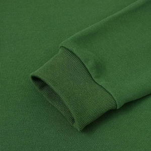 Sweat-shirts à capuche en molleton 100% coton pour homme, streetwear d'hiver, tendance mode, motif uni, couleur verte personnalisée - Product Image 6