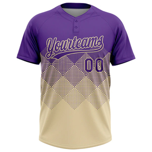 เสื้อเบสบอลซอฟต์บอลแบบสองกระดุม ชุดยูนิฟอร์มเบสบอลซอฟต์บอล แห้งเร็ว สำหรับเด็ก วัยรุ่น ผู้ชาย ผู้หญิง ชุดกีฬา - Product Image 2