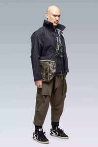 Waterproof <b>Techwear</b> <b>Jacket</b> Men's Tactical Windbreaker Functional Streetwear Cyberpunk Ninja Cargo <b>Jacket</b> with Multi-Pockets - Product Image 2