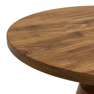 ARTERRA Juego de Comedor con Mesa Redonda Moderna Decorativa de Madera de Teca Premium Ecológica y Sillas para Casa o Villa - Product Image 5