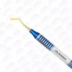 Kit de Instrumentos dentales de acero inoxidable, mango de punta de oro compuesto, instrumento de relleno de punta de oro Manual aprobado por CE para uso de dentista - Product Image 2