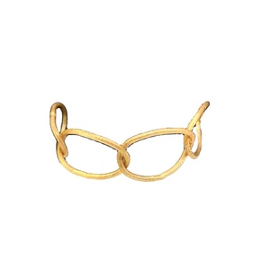 SKU6926กำไลข้อมือและกำไลข้อมือสไตล์การออกแบบทำด้วยมือชุบทองสำหรับเป็นของขวัญงานเลี้ยง - Product Image 3