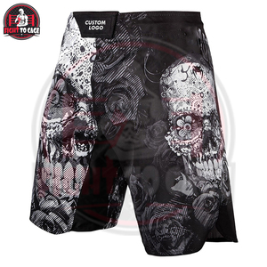 Ropa de Entrenamiento de Boxeo y MMA, 100% Poliéster, Impresa, Flexible, Elástica, Duradera, de Alto Rendimiento y que Absorbe la Humedad, Precio al por Mayor - Product Image 3