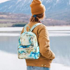 Sac à dos de sport décontracté léger personnalisé avec logo du fabricant, sacs à dos de basketball et de football sur mesure - Product Image 2