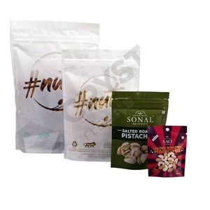 Bolsas con cierre hermético laminadas BOPP, impresas en flexografía, aptas para uso alimentario, para frutos secos y nueces. - Product Image 1