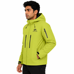 Chaqueta Softshell para Hombre, Impermeable, Cortavientos, con Capucha, Ligera, para Senderismo, Trekking y Deportes, Venta al Por Mayor OEM - Product Image 1