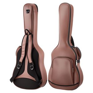 Étui rigide pour guitare acoustique 47,1 pouces, coque rigide Oxford, étui de voyage protecteur avec compartiment pour accessoires et rembourrage en mousse - Product Image 1