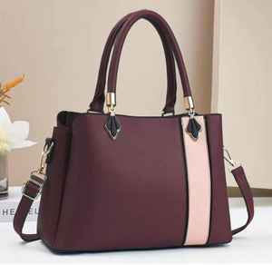 กระเป๋าถือหนังลำลองคุณภาพสูงสำหรับผู้หญิง พร้อมซิปปิด กันน้ำ และสะพายไหล่ได้ - Product Image 3