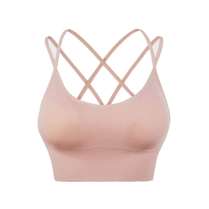 Soutien-gorge de sport pour femme personnalisable de haute qualité, grande taille, très élastique, pour la course et le yoga, avec absorption des chocs - Product Image 5