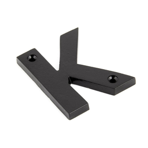 Wholesale Durable Cast Iron House Letters And Numbers Matte Black Metal Alphabet Sign Anti-Rust Wall Mounted Address <b>Plaques</b> - Product Image 4