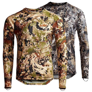Vêtements de chasse personnalisés OEM, vêtements de chasse camouflage printemps pour hommes, vêtements de chasse sportifs, chemises à manches longues - Product Image 3