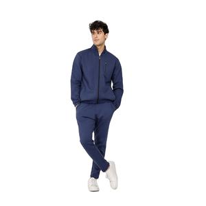 Nouvelle arrivée 2025 survêtement personnalisé poche avant hommes Jogging sport hommes 2 pièces ensemble en gros fermeture éclair survêtement - Product Image 1