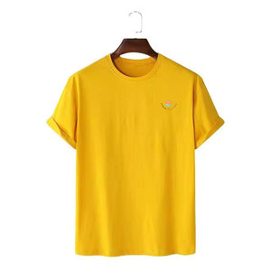 Camisetas Casuales para Hombre, 220 Gramos, 100% Algodón, Diseño Liso, Transpirables, Ecológicas, de Secado Rápido, Ajuste Cómodo, Estilo Urbano - Product Image 1