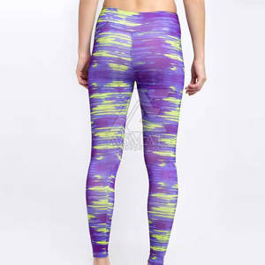 Leggings Deportivos para Mujer con Impresión de Bajo MOQ, Venta Directa de Fábrica, Leggings para Gimnasio - Product Image 6