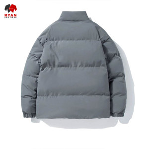 Vestes d'hiver matelassées imperméables respirantes à capuche de haute qualité personnalisées à séchage rapide pour hommes Prix de gros Conception ODM - Product Image 2