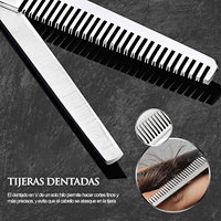 Ciseaux à effiler professionnels de 6,5 pouces en acier inoxydable de qualité supérieure pour la coiffure et le toilettage des animaux de compagnie, pour salon