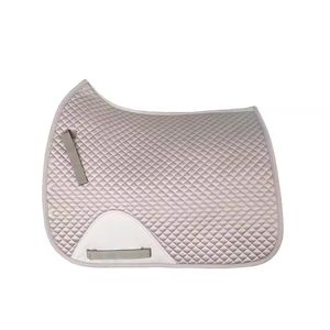 Service OEM, design et logo personnalisés, doublure en polaire de couleur unie, tapis de selle léger pour chevaux, ensemble de tapis de selle équestres - Product Image 1