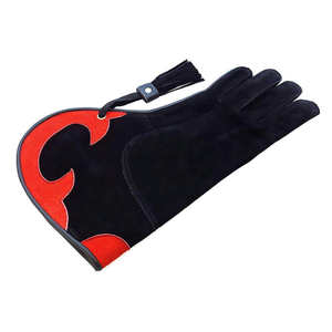 Nouveauté : Gants de fauconnerie Falcon Gloves Hawks pour la chasse, l'entraînement des oiseaux et la manipulation des faucons, gants de fauconnerie en cuir personnalisés de qualité supérieure - Product Image 5