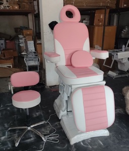 Fauteuil de greffe de cheveux électrique à 3 moteurs, lit de traitement réglable pour dermatologie et cosmétologie avec télécommande, fauteuil Derma - Product Image 6