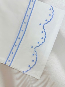 Taies d'oreiller brodées à la main de style européen luxueux artisanat de couture et de couture accepte les commandes en gros nouveau - Product Image 5