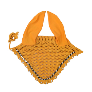 Custom Waterproof Mesh Horse Ear Bonnet Low Breathable Riding <b>Fly</b> <b>Net</b> Cool Comfort Equestrian Ear Shield for Racing - Product Image 1