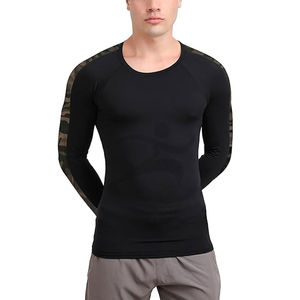 Conjuntos de Compresión de Manga Larga Unisex al Por Mayor, Nuevo Diseño, Ecológicos, Estampados, Invierno, Patrón Sólido, Precio Económico, Conjunto de 2 Piezas - Product Image 3