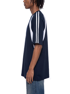 Camiseta de Manga Corta con Cuello Redondo para Hombre, Corte Holgado, Transpirable, 240g, 100% Algodón, Tejido de Punto - Product Image 3