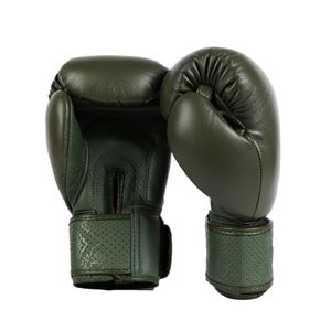 Gants de boxe en cuir en gros pour compétition, poignées professionnelles MMA respirantes, logo personnalisé - Product Image 3