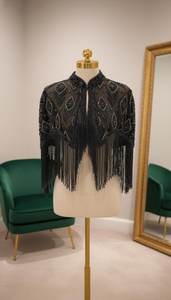 Wholesale Handmade Delicate Bead Fringe <b>Trim</b> Crystal <b>Beaded</b> Dress Tassel Fringe - Product Image 6
