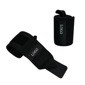 Custom Wrist Support Gym Wrist Straps Breathable Neoprene and Polyester Lifting Wristband Price - Product Image 3