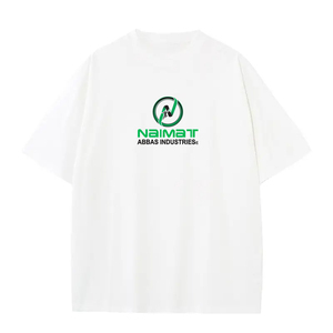 เสื้อยืดผู้ชายคอตตอน 100% ทรงปกติ แบบเรียบ ไหล่ตก สไตล์ลำลอง เนื้อผ้าหนา ขายส่งจากโรงงาน - Product Image 3