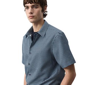 OEM <b>Men</b> Casual Printed <b>Shirt</b> Relaxed Fit Summer <b>Beach</b> Fashion Supplier - Product Image 1