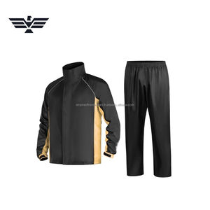 <b>Men</b>’s Waterproof Rain Suit Set – <b>Lightweight</b> Rain <b>Jacket</b> & Rain Pants Outdoor Weather Protection Tracksuit - Product Image 1