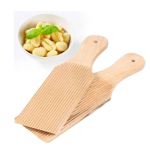 Wood Gnocchi Board Maker Paddle Board Noodle Maker Rolling Spaghetti Macaroni Gnocchi Garganelli <b>Pasta</b> Butter Board - Product Image 3