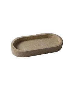 Elegant Rectangular Stone <b>Tray</b> with Smooth Surface for Bathroom Vanity Luxury Decorative <b>Tray</b> <b>Perfume</b> Jewelry Coffee Table Decor - Product Image 5