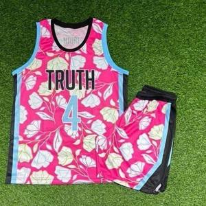 Uniforme de Baloncesto Personalizado con Bordado Tackle Twill para Hombre, Camisetas de Baloncesto Retro de Malla Transpirable de Secado Rápido - Product Image 1