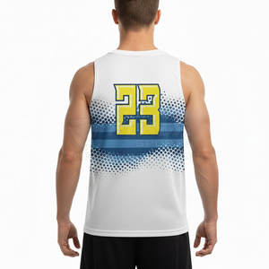 Maillot de lacrosse sans manches de qualité supérieure, prêt pour le jeu, haute performance, pour les joueurs masculins - Product Image 3