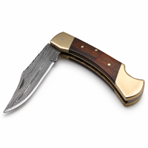 Different Wholesale High Quality Outdoor Hunting Camping Folding <b>Knife</b> New Natural <b>Bone</b> <b>Handle</b> Pocket Survival Folding <b>Knife</b> - Product Image 6