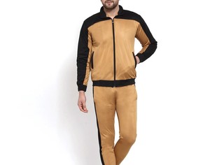 Wholesale Low Price Breathable Lightweight Quarter <b>Zip</b> Hooded Printed Solid Casual Men's Sweatshirts Sweatpants Sets OEM Design - Product Image 1