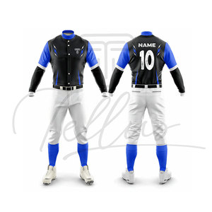 Uniformes de Béisbol Personalizados de la Mejor Calidad, Camisetas y Pantalones Sublimados, Ropa Deportiva al Por Mayor a Precio Económico - Product Image 3